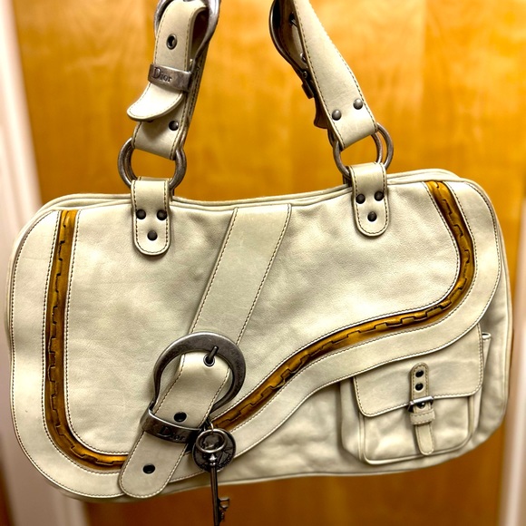 Dior Handbags - Dior Gaucho Saddle Bag